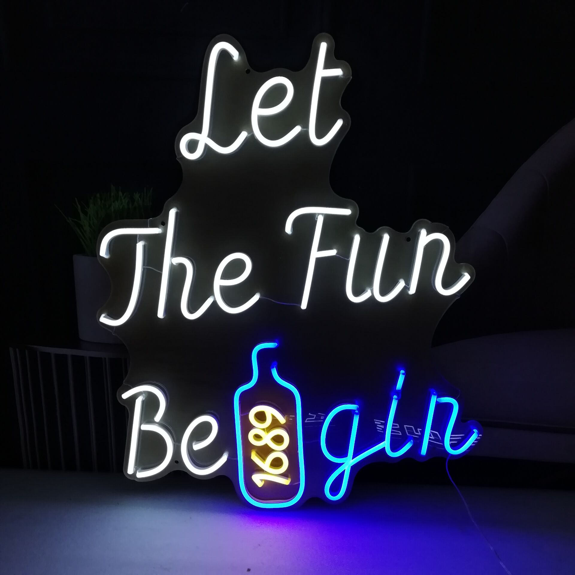 Custom Neon Name Sign For Home Bar Cocktail Light Sign FastNeonSigns