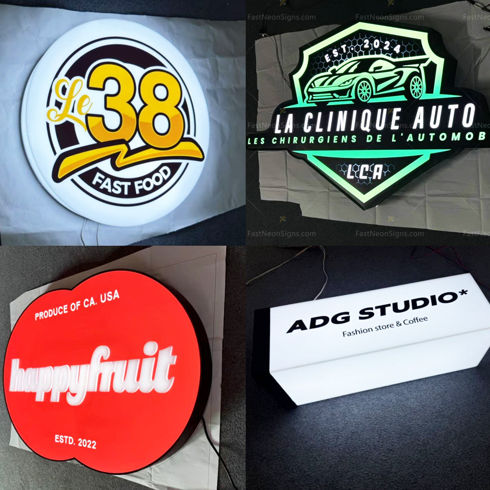 Custom Acrylic Light Box For Business