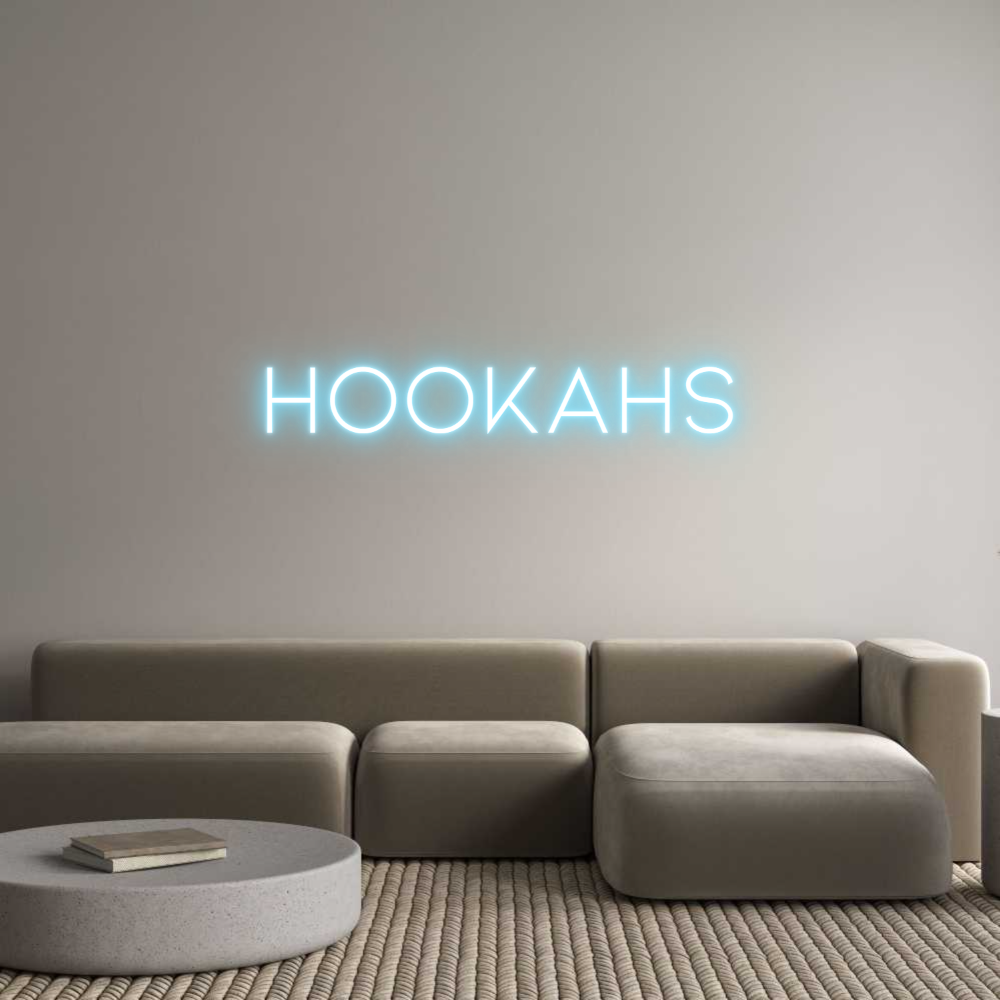 Custom Neon: HOOKAHS