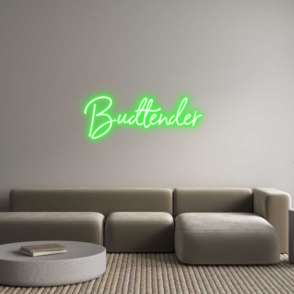 Custom Neon: Budtender