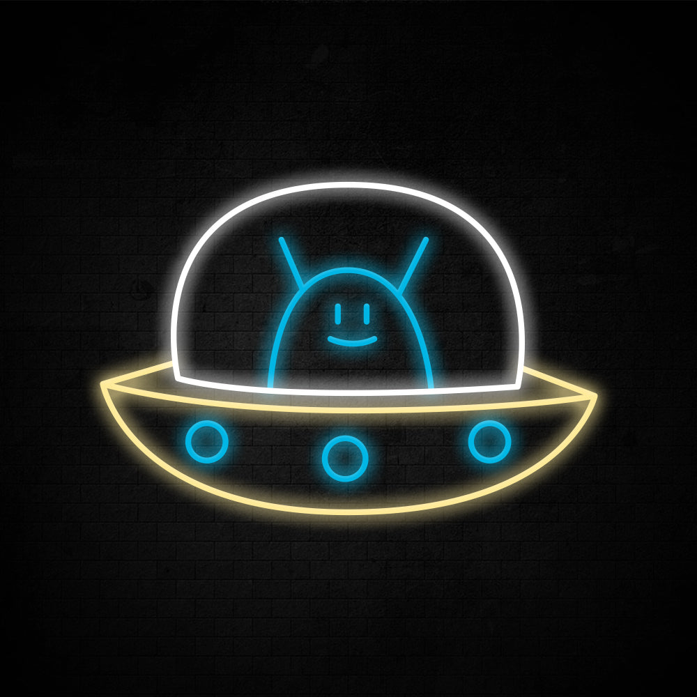 Alien Neon Sign - LED Neon Sign For Gifts, Room Decor
