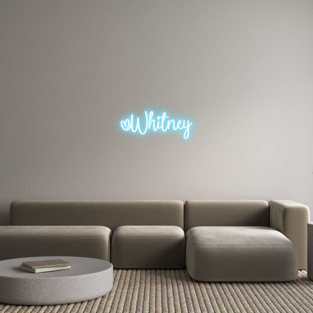 Custom Neon: Whitney