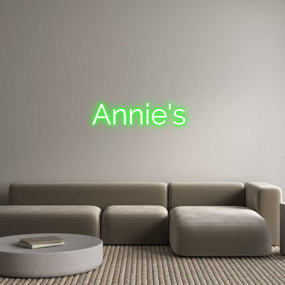 Custom Neon: Annie's