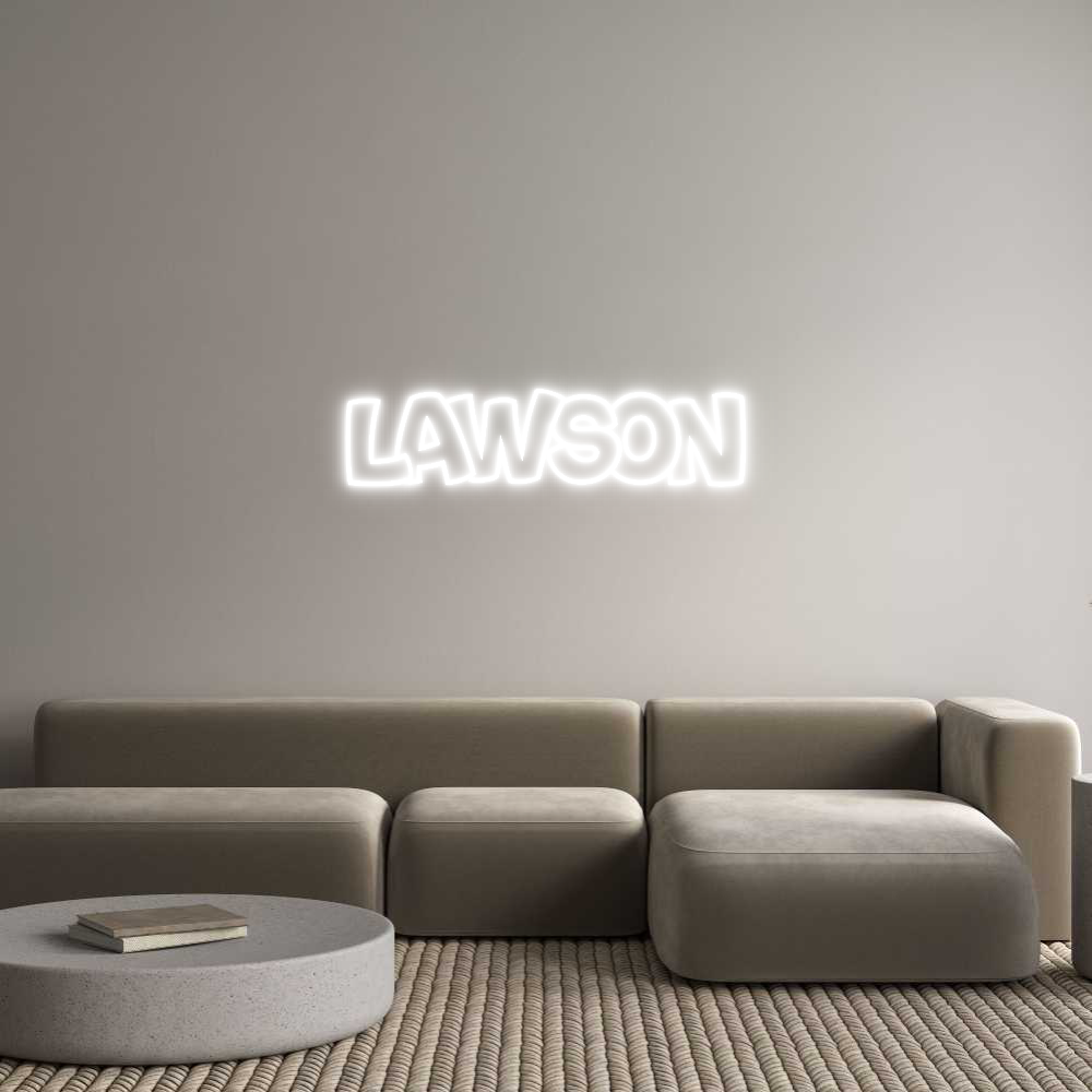 Custom Neon: Lawson