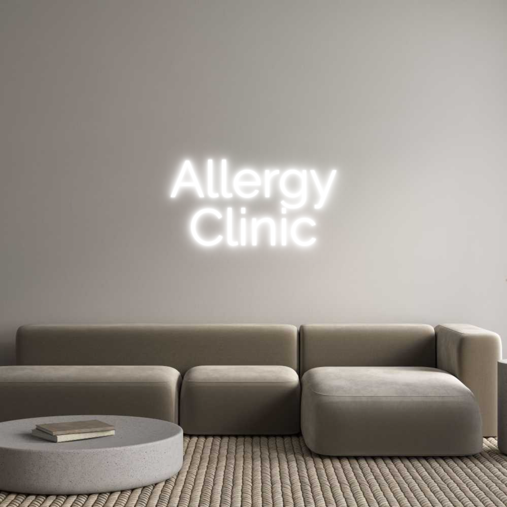 Custom Neon: Allergy
Clinic