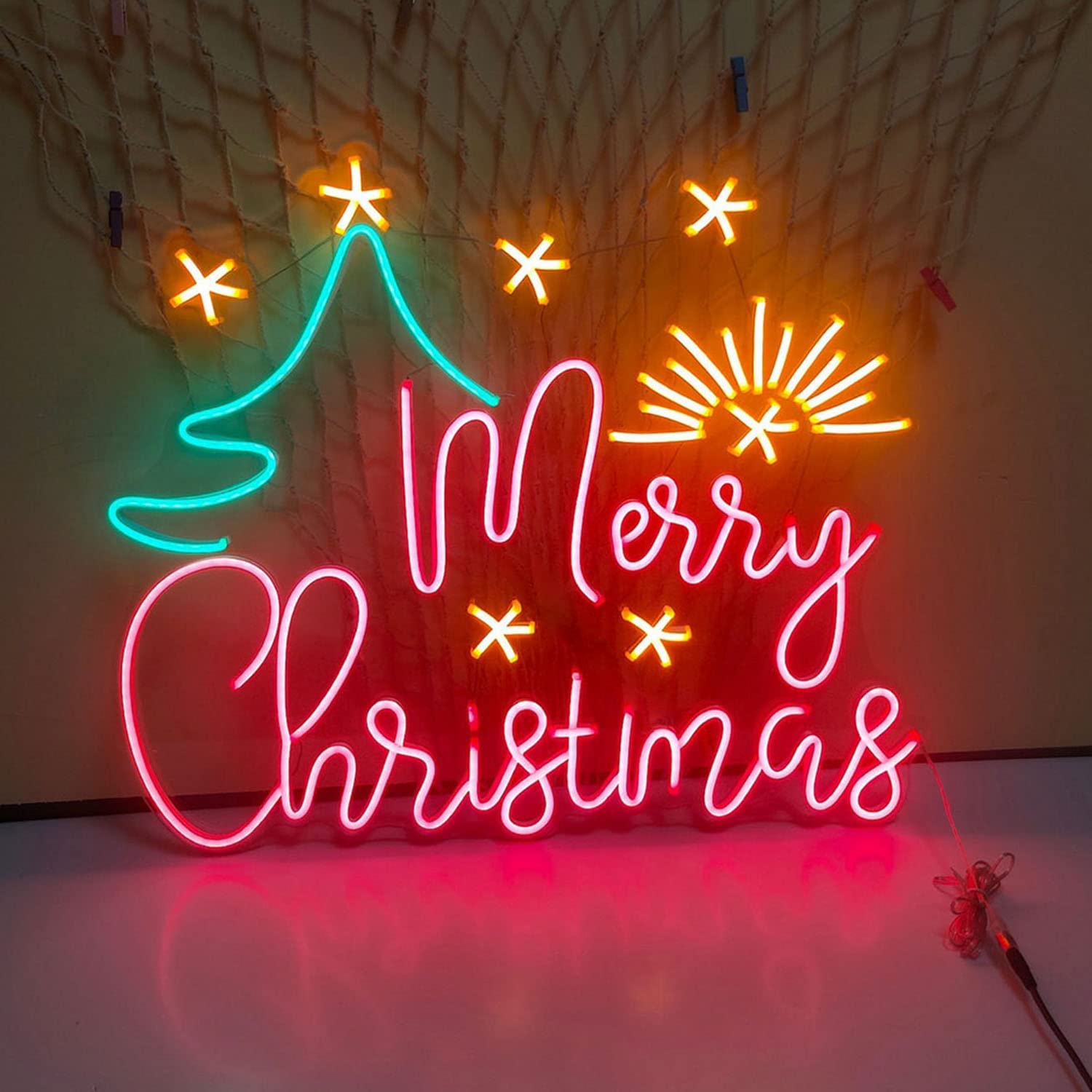 Merry Christmas Neon Sign