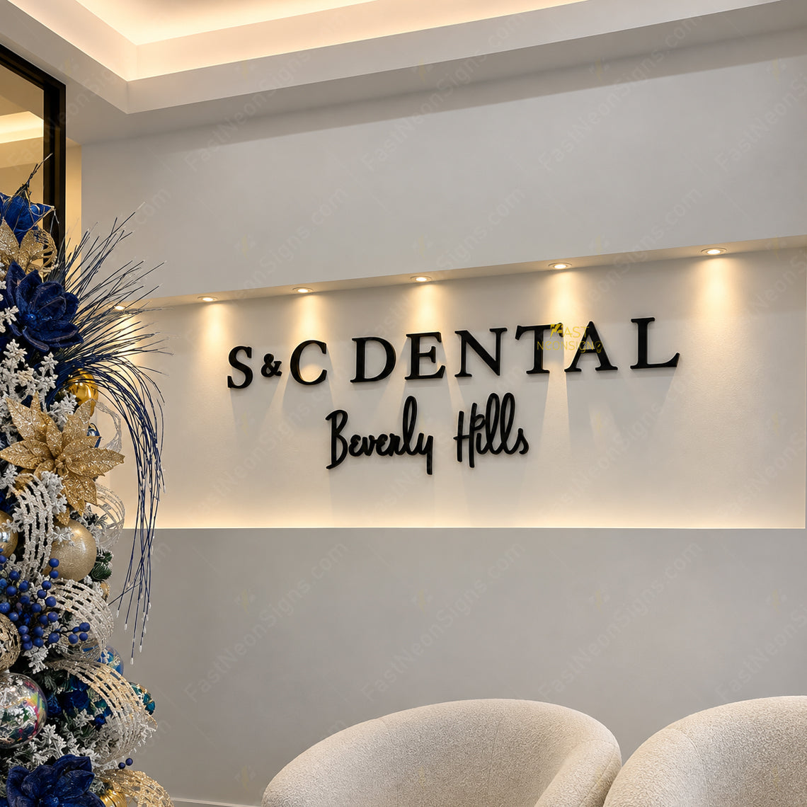 Custom 3D Acrylic Letter Signs – Cut-Out Logo & Brand Lettering for Receptions & Office Wall
