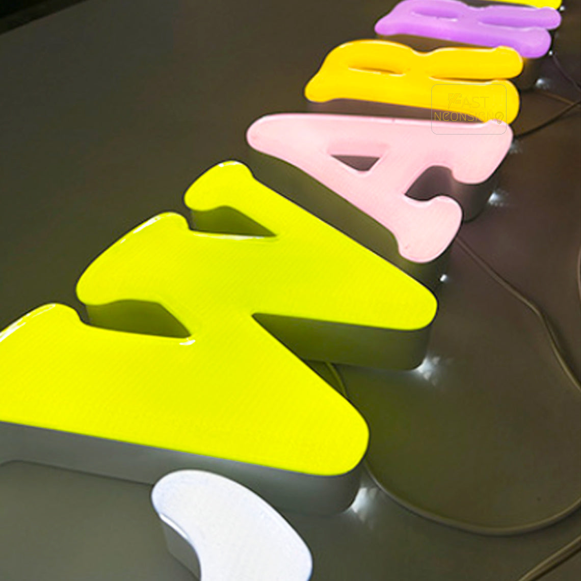 Personalized Crystal Sphere Jelly Neon Sign - LED Sign Frosted Acrylic LED Neon Art Signage