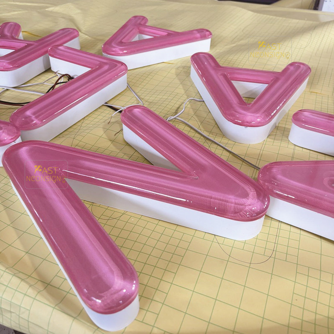 Personalized Crystal Sphere Jelly Neon Sign - LED Sign Frosted Acrylic LED Neon Art Signage