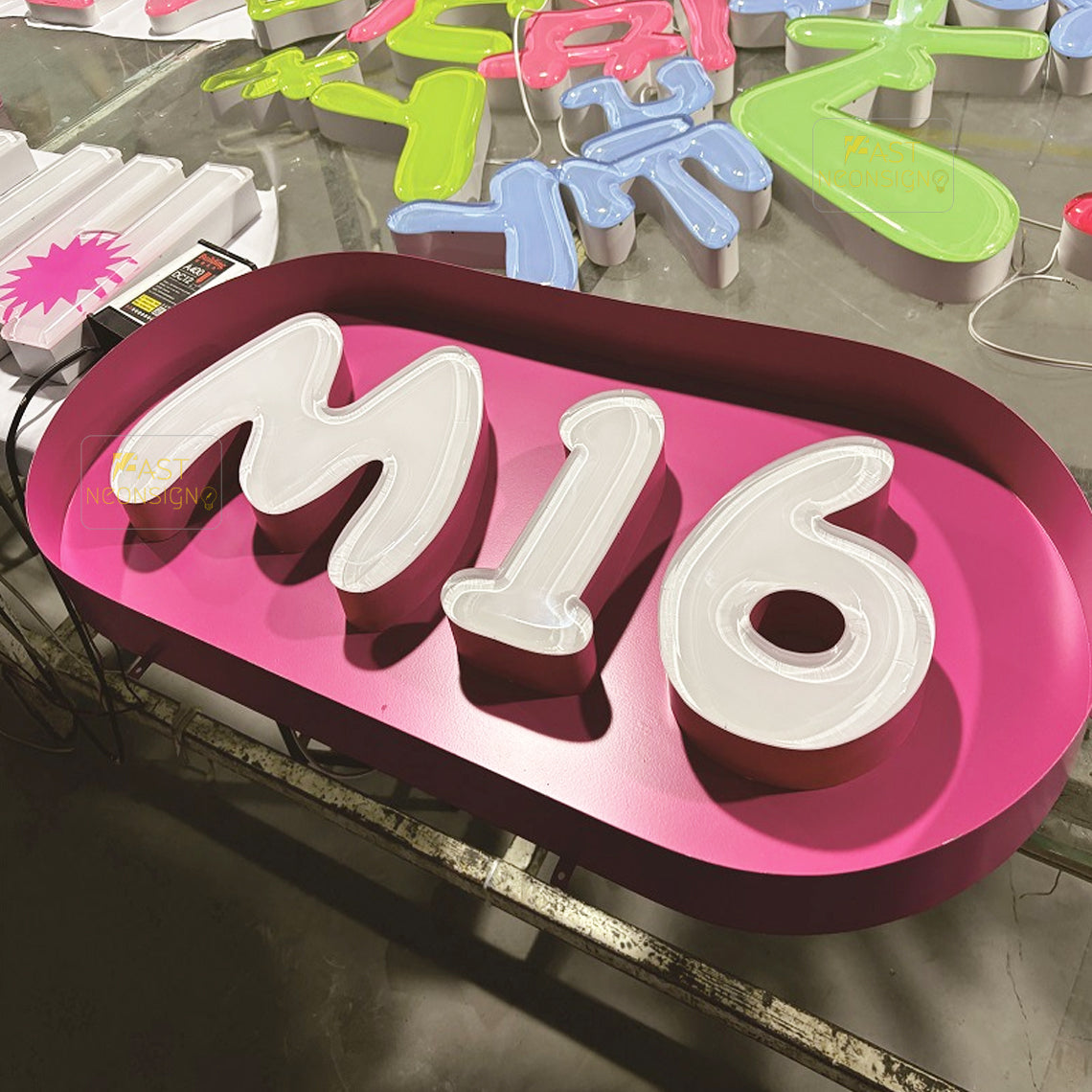 Personalized Crystal Sphere Jelly Neon Sign - LED Sign Frosted Acrylic LED Neon Art Signage