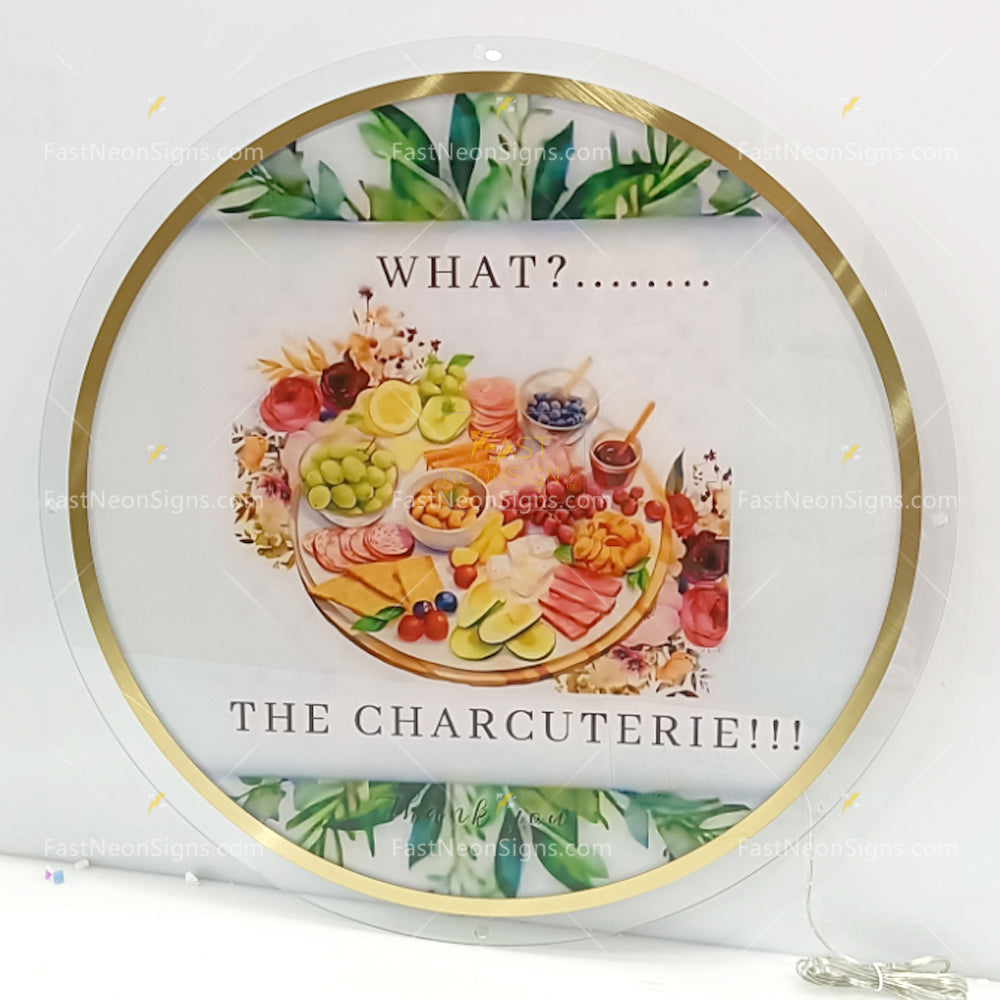 Custom Acrylic Brand Signs - Metal Patch Gold Edge Acrylic Sign For Store Front, Beauty Shop, Office