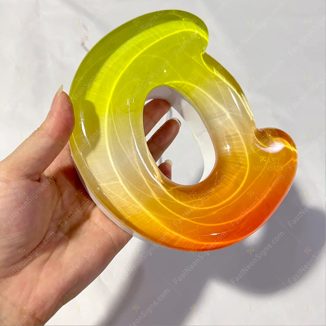 Custom 3D Jelly LED Letter Sign - Colorful Bubble Acrylic Letters - Crystal Light Sign for Kids’ Stores & Shops
