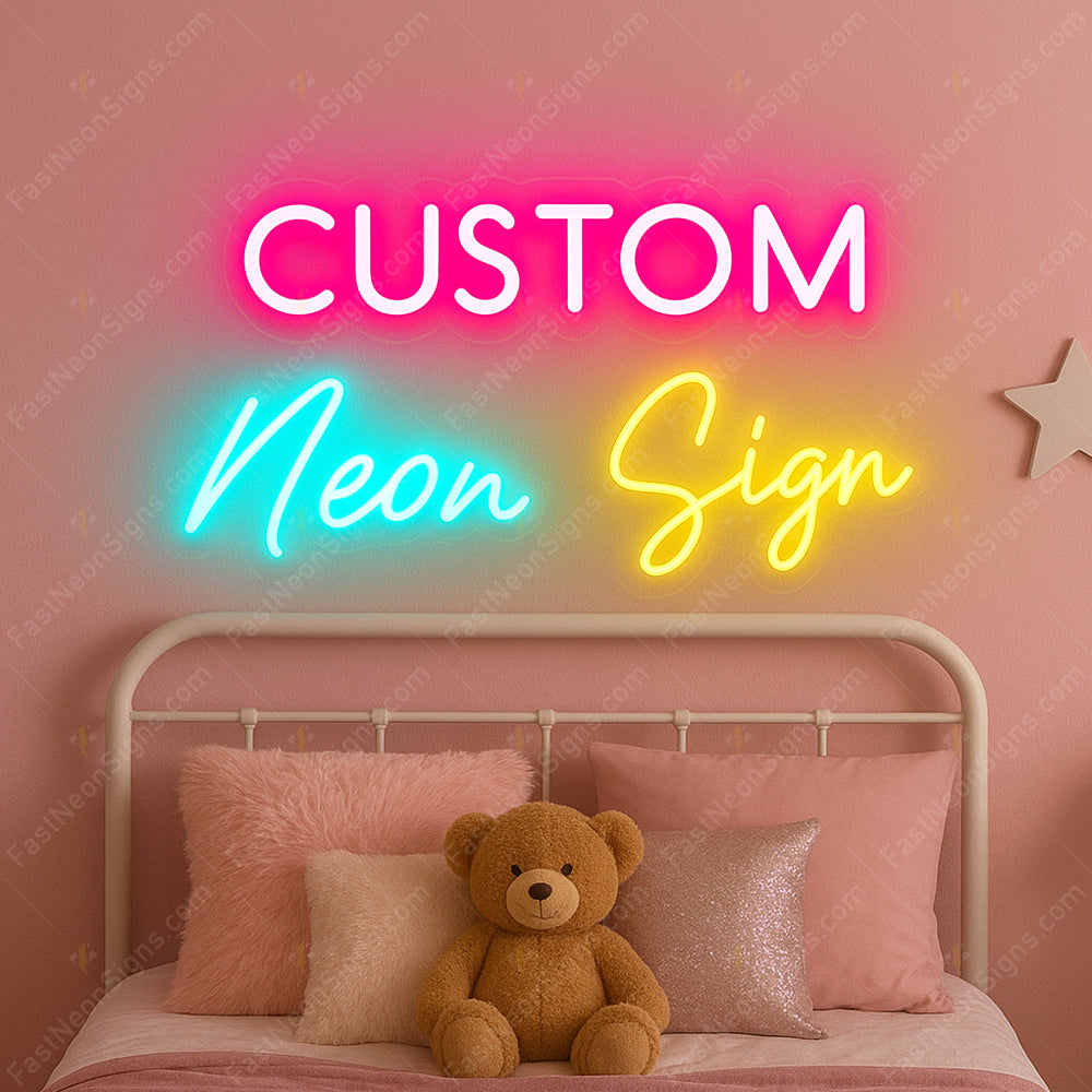 Custom Neon Sign Gift | Personalized LED Neon Light for Home, Wedding, Birthday, Party Decor