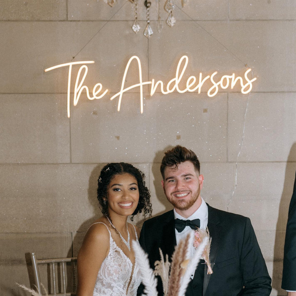 Wedding Neon Signs - Custom Neon Signs for even planner, wedding event