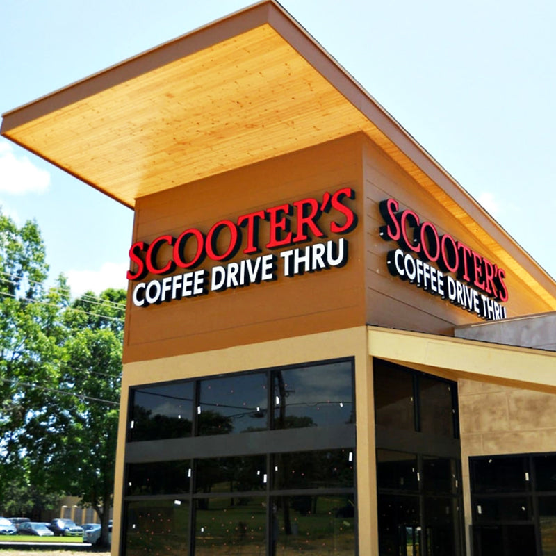 Custom 3D Metal Frontlit Sign, Halo Lit Channel Letters Logo Sign for Business & Storefront