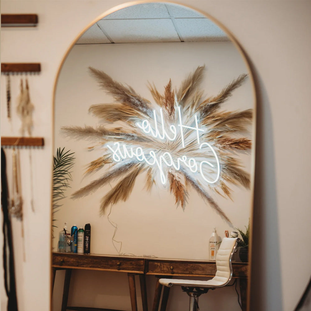 Hello Gorgeous Neon Signs For Beauty Shop, Nail Room, Salon & Spa Decor