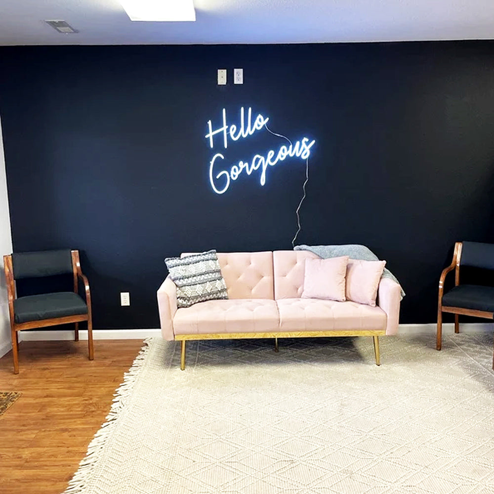 Hello Gorgeous Neon Signs For Beauty Shop, Nail Room, Salon & Spa Decor