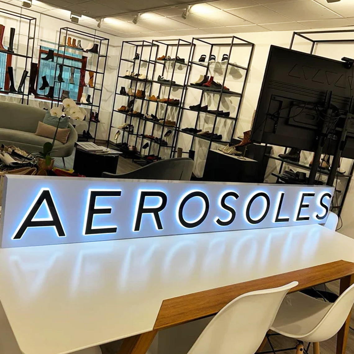 Custom 3D Metal Backlit Sign, 3D Logo Channel Letter Signs, LED Light Box Backlit For Business, Office, Store Front