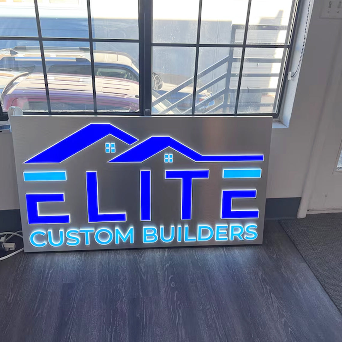Custom 3D Metal Backlit Sign, 3D Logo Channel Letter Signs, LED Light Box Backlit For Business, Office, Store Front