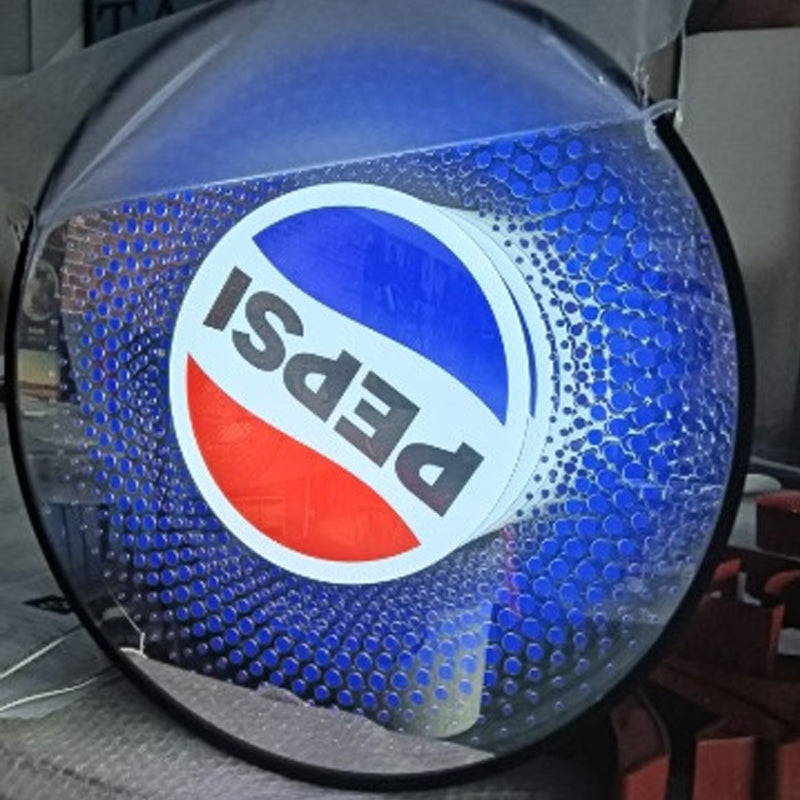 Custom Infinity Mirror Neon Sign RGB Multicolor Sign Round Magic Neon Light Box For Business