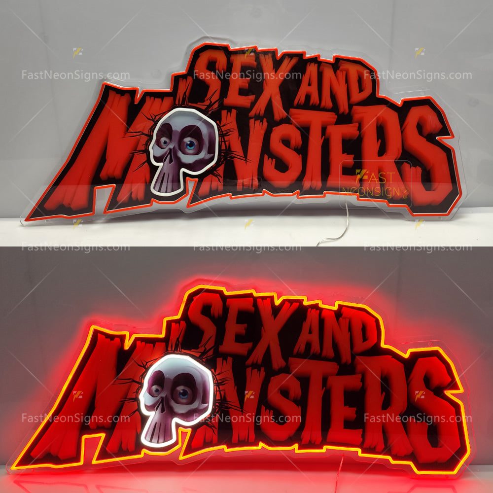 Custom UV Printing Brand Neon Signs, Business Logo Image Neon for Beauty & Nail Shop, Salon, SPA