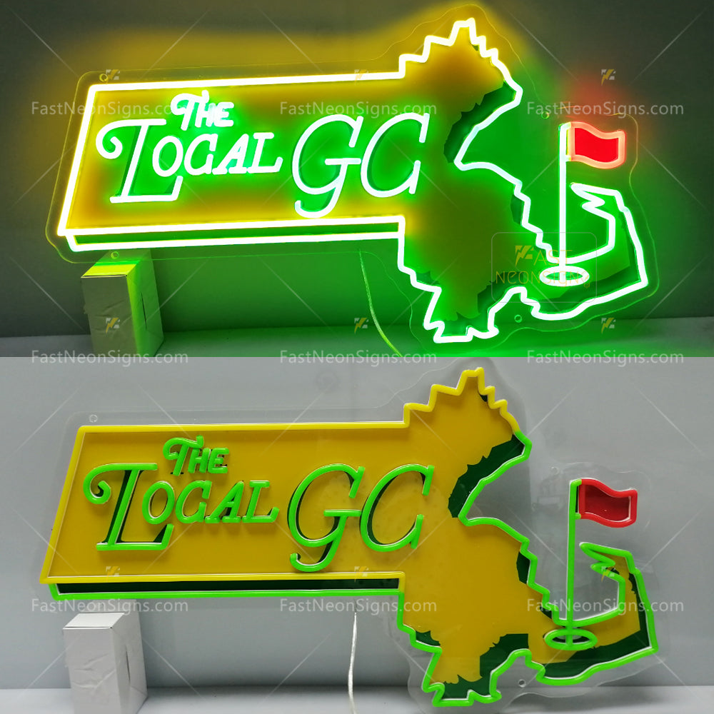 Custom UV Printing Brand Neon Signs, Business Logo Image Neon for Beauty & Nail Shop, Salon, SPA