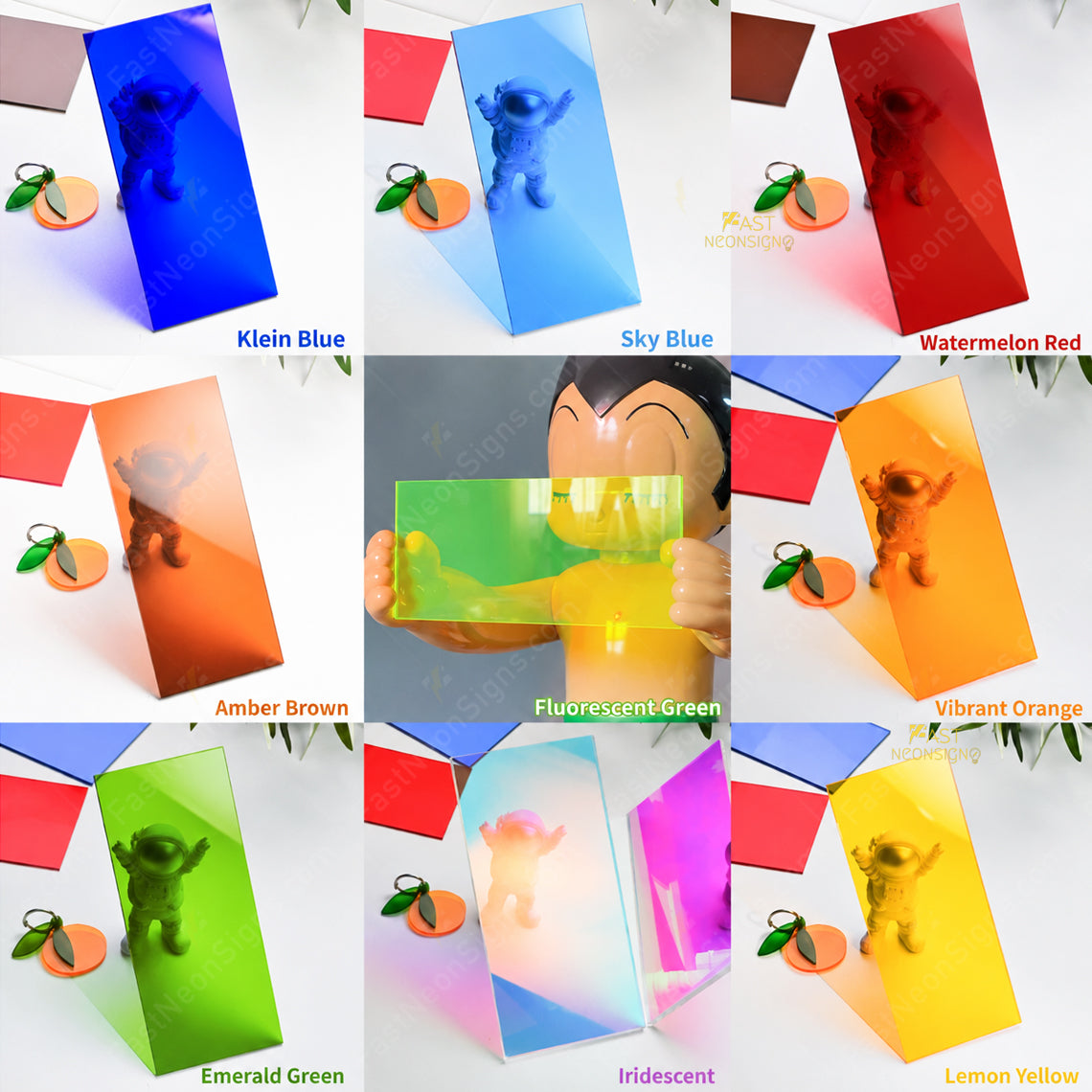 Custom Acrylic A-Frame Business Sign – Colorful Foldable Sidewalk Display with Logo
