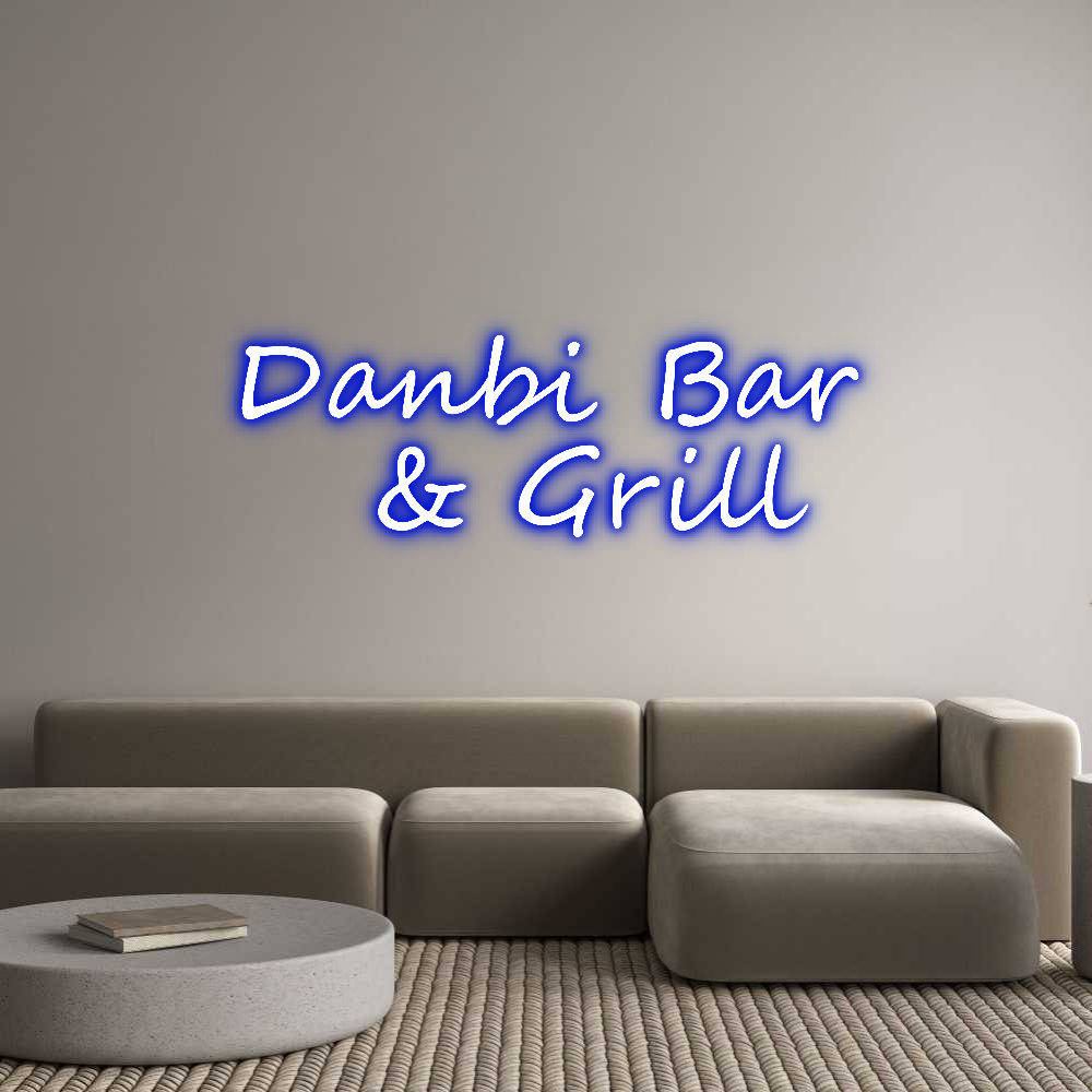 Custom Neon: Danbi Bar
...