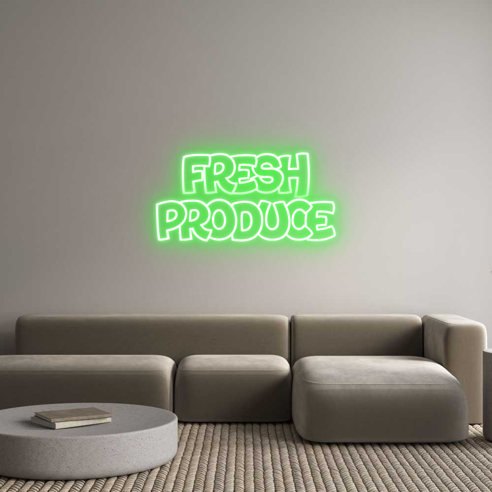 Custom Neon: Fresh
Produce