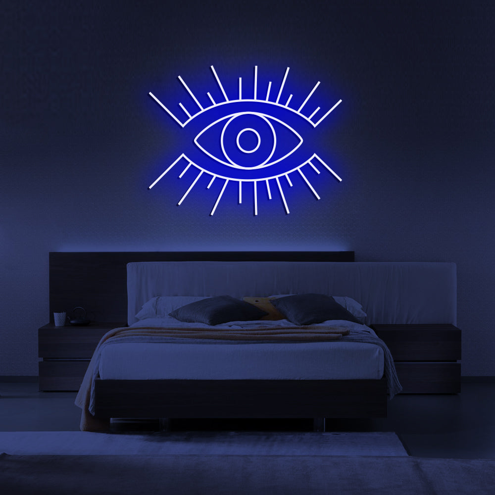 Eye Neon Sign - LED Neon Sign For Gifts, Room Decor
