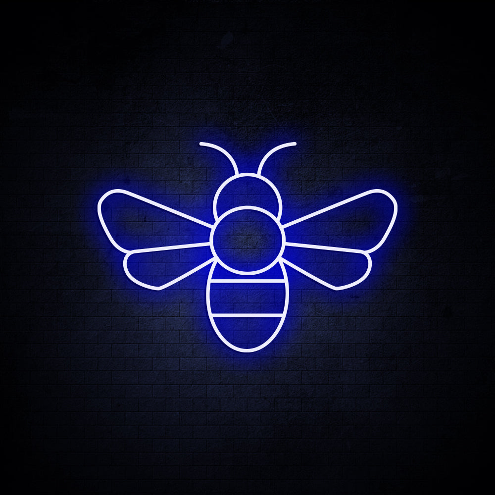 Bee Neon Sign - LED Neon Sign For Gifts, Room Decor