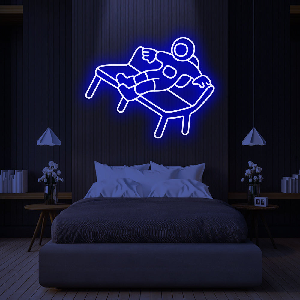 Astronaut Neon Sign - LED Neon Sign For Gifts, Room Decor