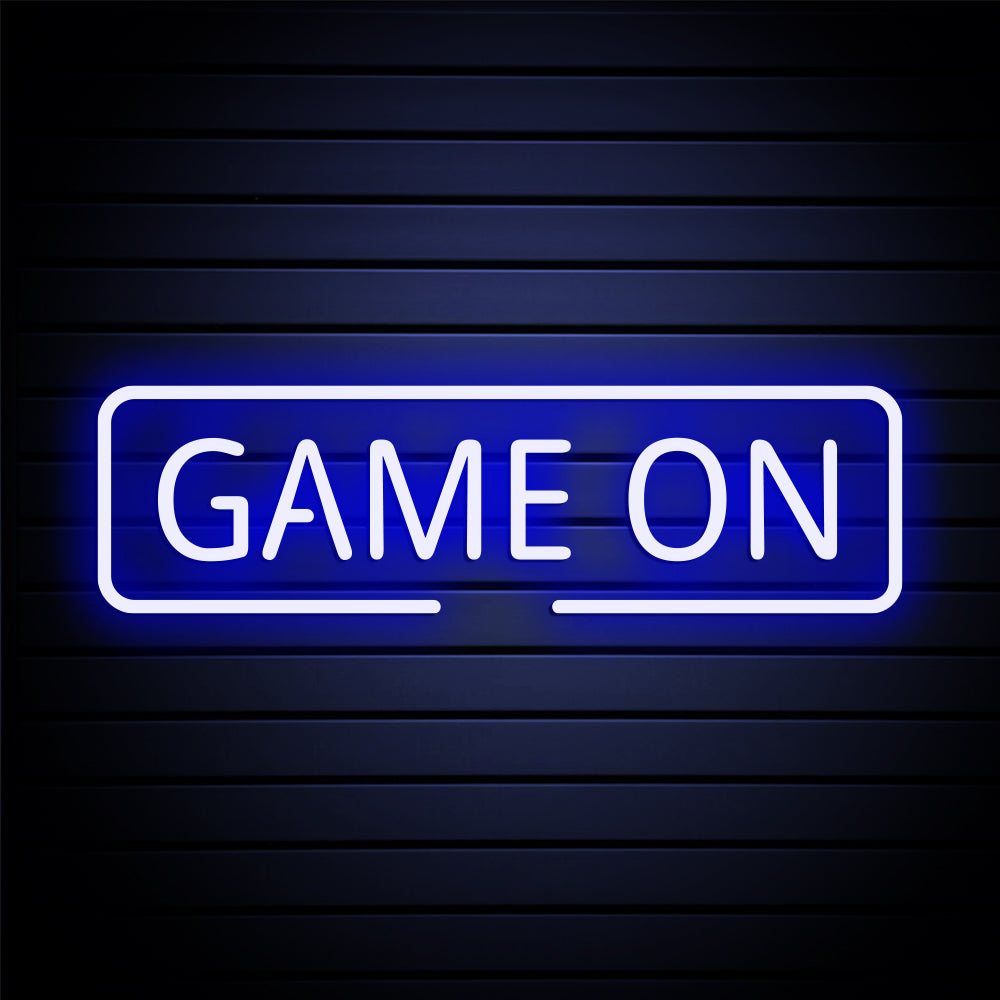 Game On Neon Sign - LED Neon Sign For Gifts, Room Decor
