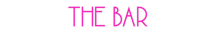Custom Neon: THE BAR