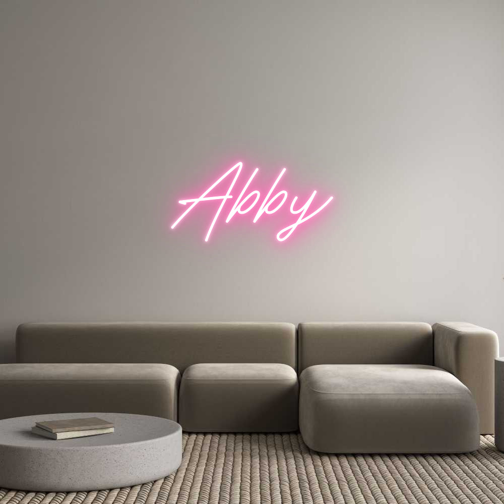Custom Neon: Abby