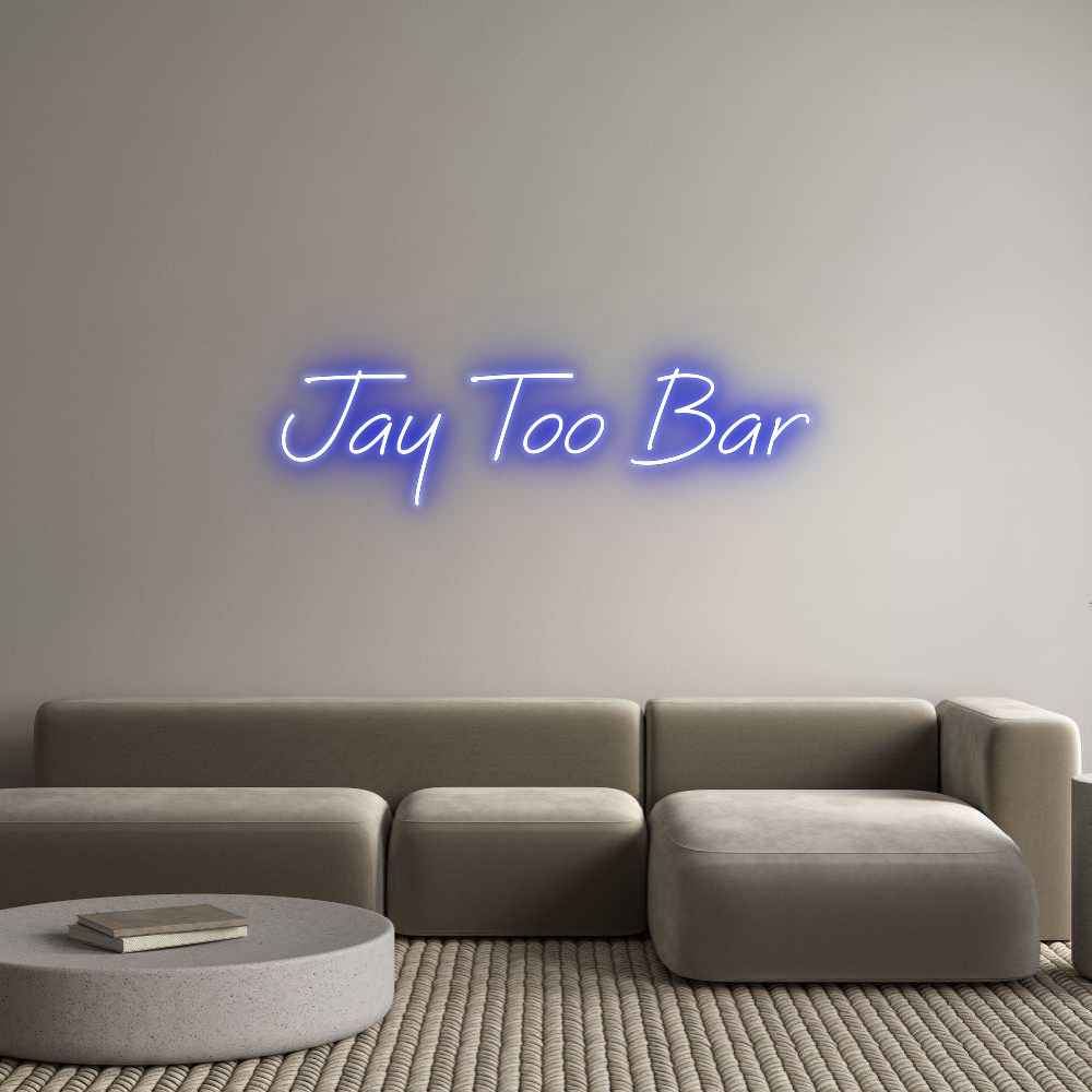 Custom Neon: Jay Too Bar