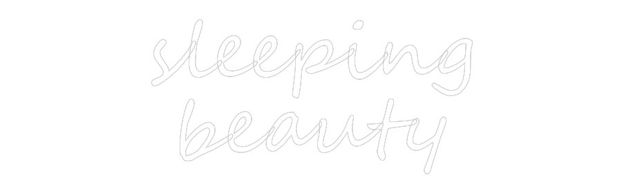 Custom Neon: sleeping
bea...