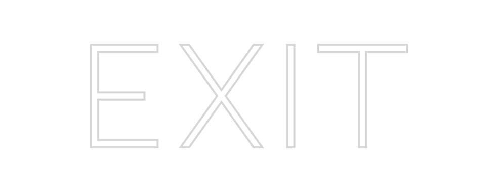 Custom Neon: EXIT