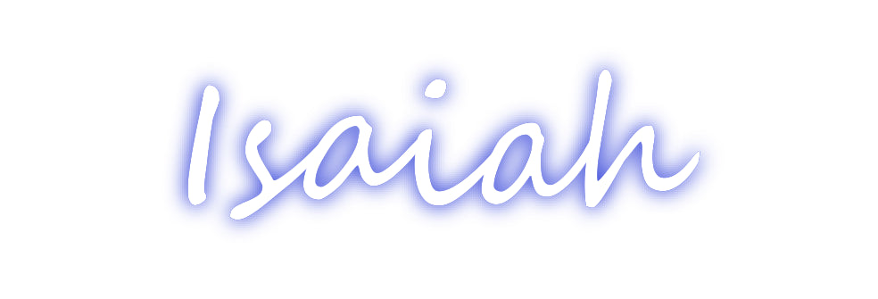 Custom Neon: Isaiah
