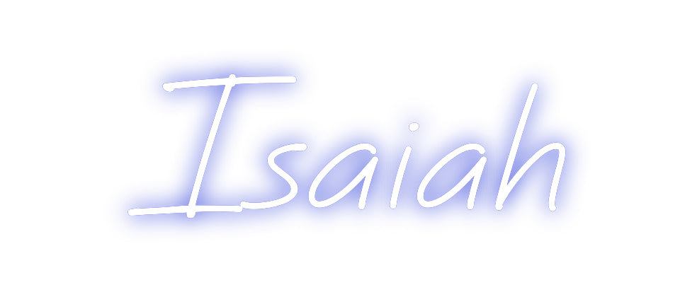 Custom Neon: Isaiah