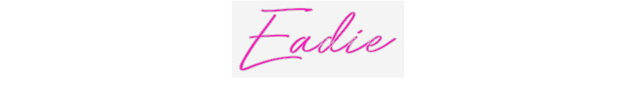 Custom Neon: Eadie