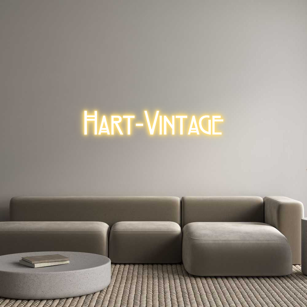 Custom Neon: Hart-Vintage
