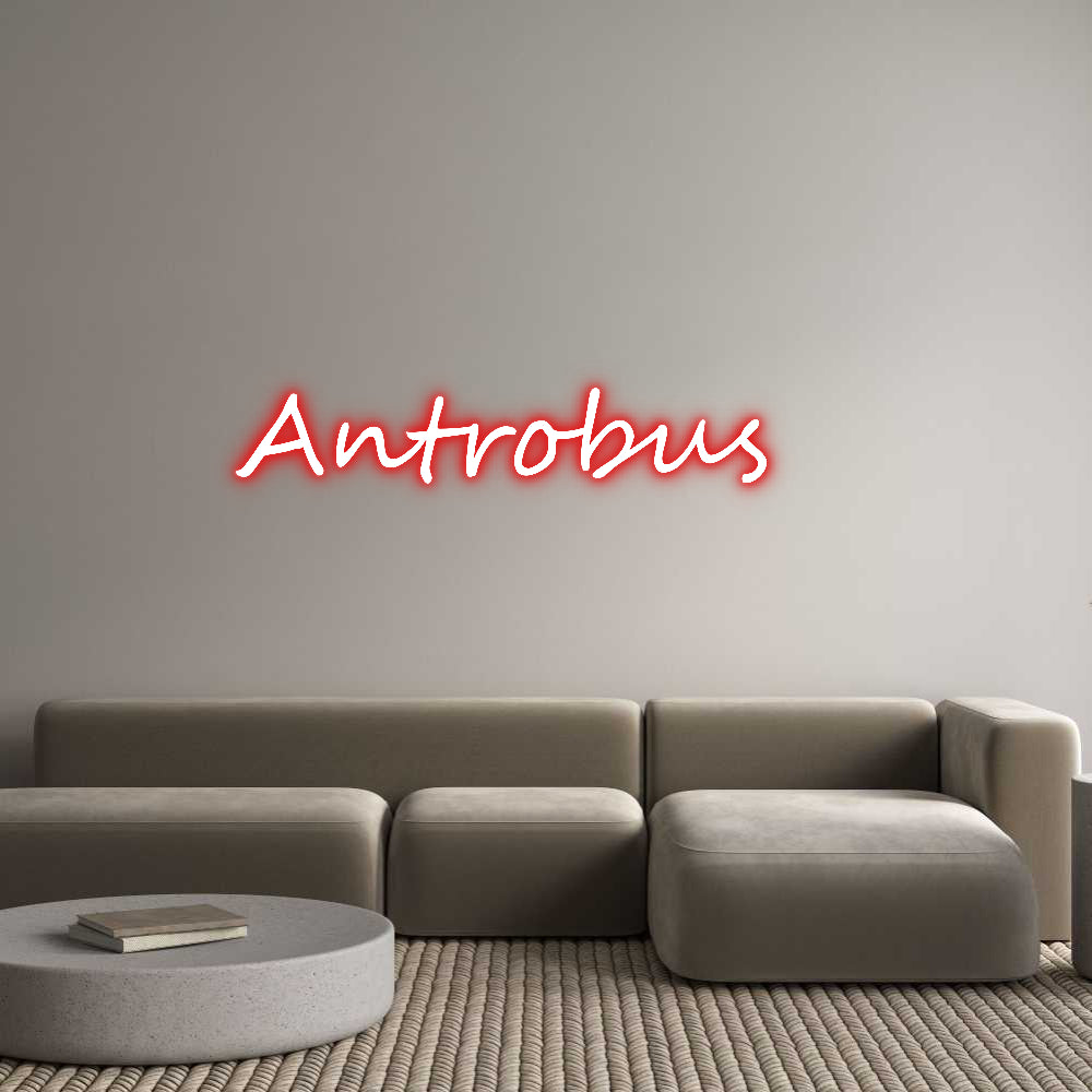 Custom Neon: Antrobus