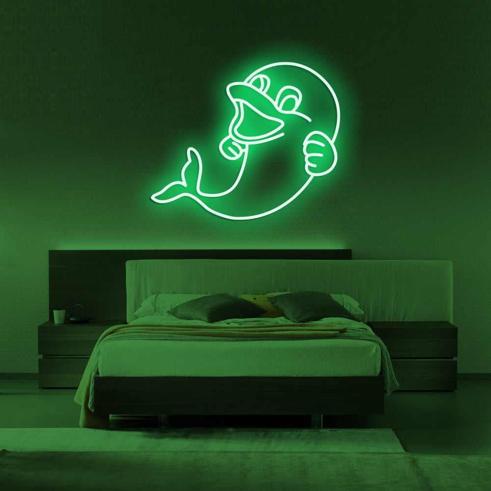 Dolphin Neon Sign - LED Neon Sign For Gifts, Room Decor