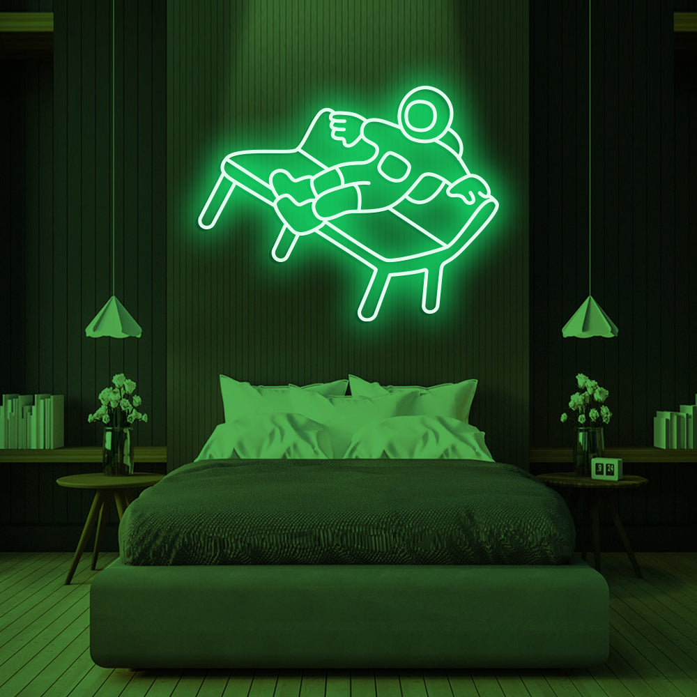 Astronaut Neon Sign - LED Neon Sign For Gifts, Room Decor