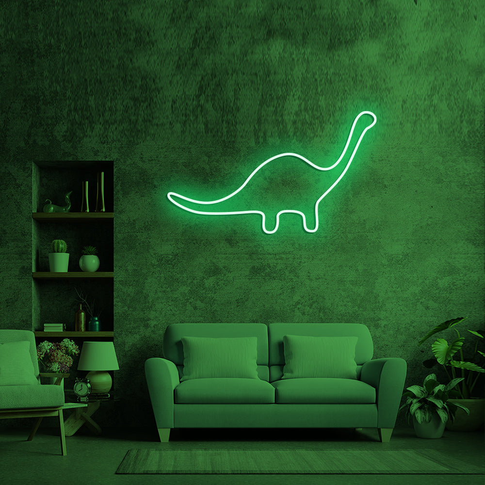 Dinosaur Neon Sign - LED Neon Sign For Gifts, Room Decor