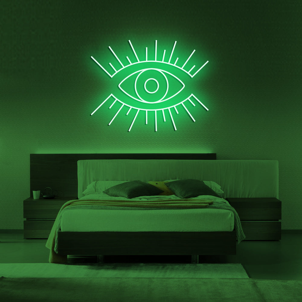 Eye Neon Sign - LED Neon Sign For Gifts, Room Decor