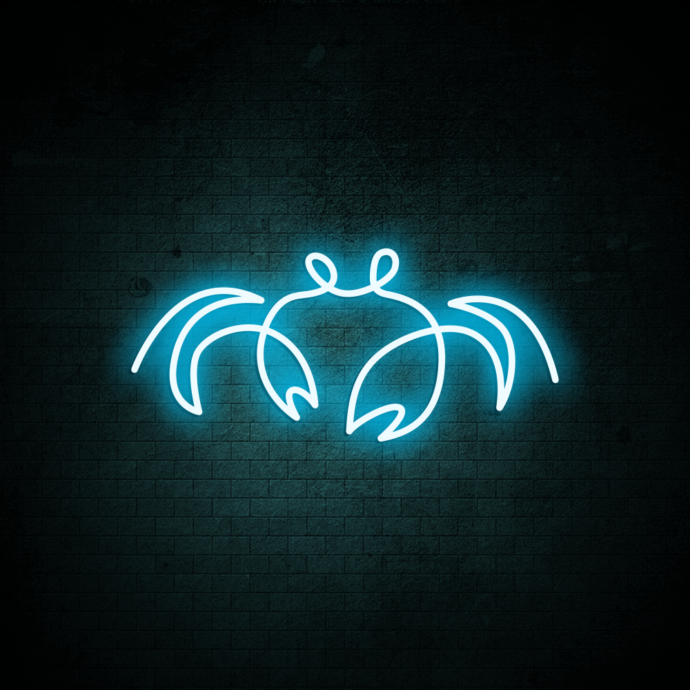 Cancer Crab Neon Sign - LED Neon Sign For Gifts, Room Decor