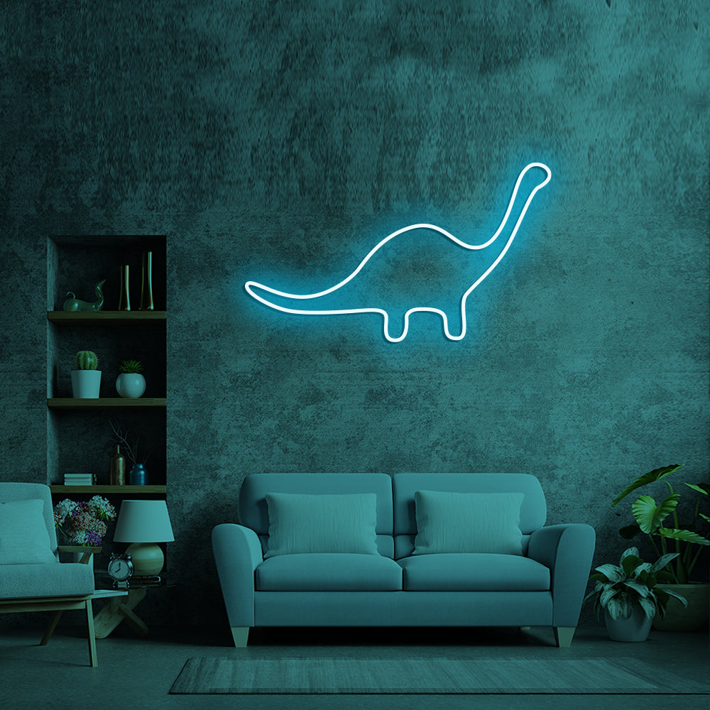 Dinosaur Neon Sign - LED Neon Sign For Gifts, Room Decor
