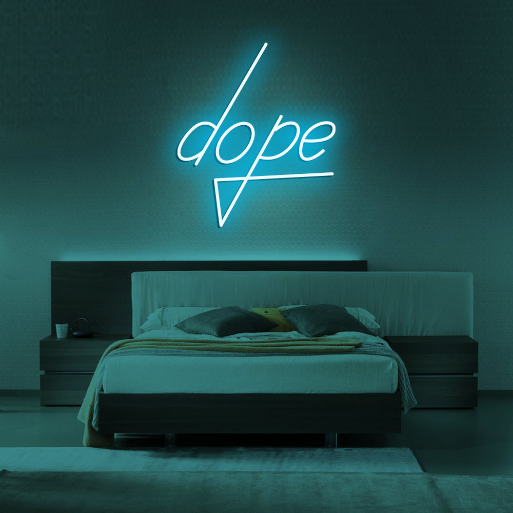 Dope Neon Sign - LED Neon Sign For Gifts, Room Decor